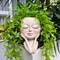 Face Planter Pot Cute Head Succulent Planter with Drainage Indoor Outdoor Decor